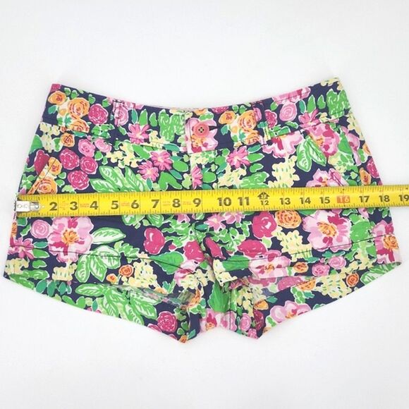Lilly Pulitzer Walsh Shorts Womens Size 0 Floral Colorful Preppy Travel Vacation - Picture 6 of 9